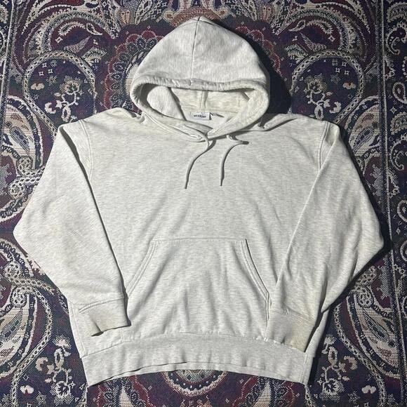 Weekday Gray Mens Pullover Hoodie Sweatshirt Outdoors Outerwear Size Small - Picture 1 of 9